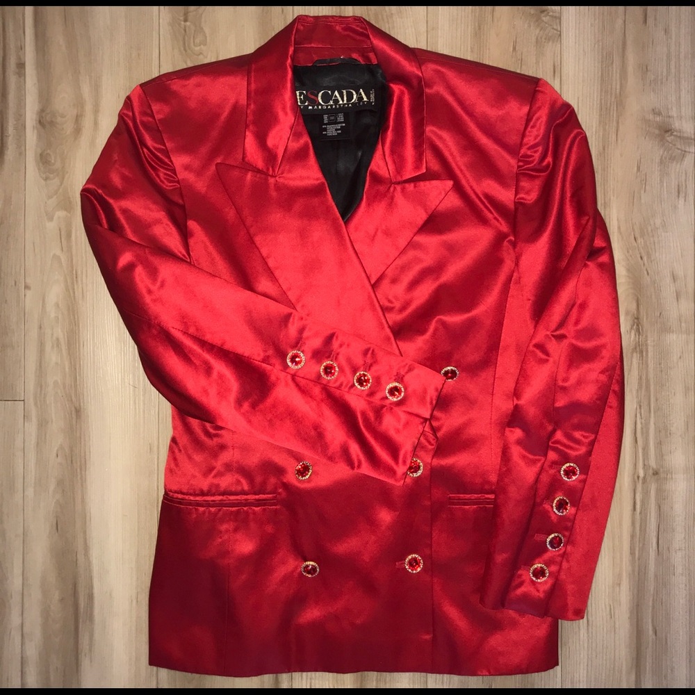 (Sold) vintage Escada by Margaretha Ley blazer - Picture 2 of 7